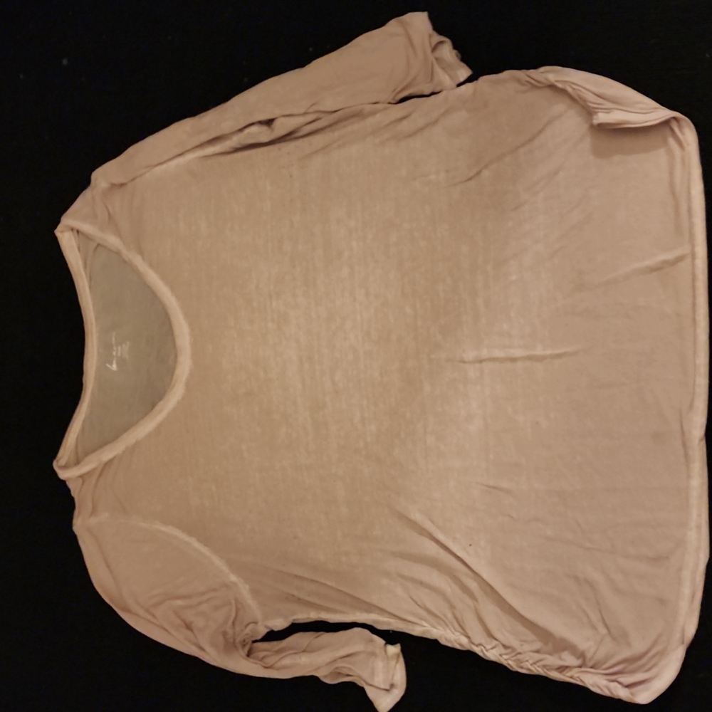 Used Lane Bryant peach thin material shirt size 22/24
